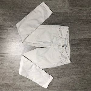 American Eagle White Skinny Jeans Stretch Fit